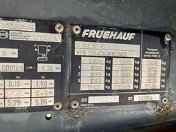 Fruehauf SAF,  pallet box, sliding  roof