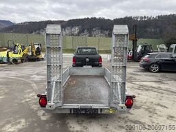 HUMBAUR Tandem Tieflader ALU-Rampen 3000