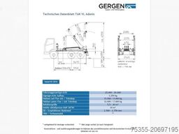 VOLVO FM 410 6X2 Gergen TAK VL Adonis 2.Achs Lenk+Lift