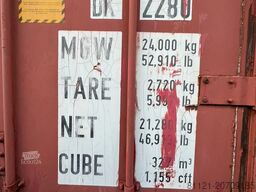 Onbekend Zee container te koop, is op leeftijd dus heeft...