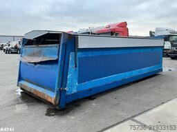 Container 21m³ met Hydraulische milieukleppen 