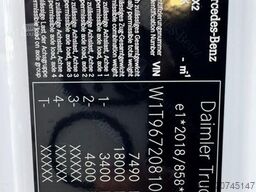 MERCEDES-BENZ Atego 818 K Kipper-Meiller/2XAHK/Unbenutzt/NEW/