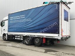 Mercedes-Benz Actros 2542 LL Pritsche, EU 6, Klima, Standklima,