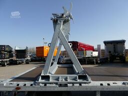 MÜLLER-MITTELTAL 3-achs Plateu Anhänger, mit 3 Kabelböcken