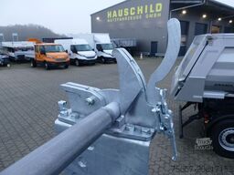 MÜLLER-MITTELTAL 3-achs Plateu Anhänger, mit 3 Kabelböcken