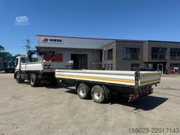 IVECO 140E250 Kipper mit HIAB Kran inklusive Anhänger