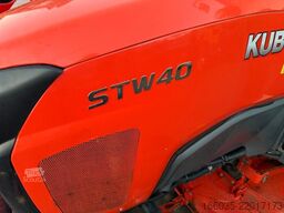 KUBOTA STW40 Klima/Mähwerk/Absaugbehälter Hochentleerun