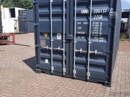 one Way Seecontainer / 20 Fuß / Containerlager / Anthrazit
