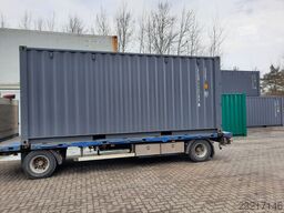 one Way Seecontainer / 20 Fuß / Containerlager / Anthrazit