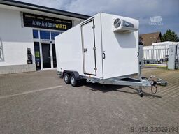 Furg. trasp. refrigerato ISO trailershop Kühlanhänger für Lebensmittel mit Seitentür mobiles Kühlhaus Neu und direkt verfügbar
