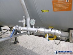 Magyar Chemical tank inox L4BH 32.6 m3 / 1 comp