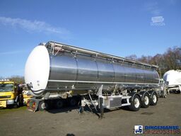 Van Hool Food tank inox 36 m3 / 4 comp + pump