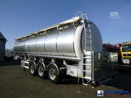 Van Hool Food tank inox 36 m3 / 4 comp + pump