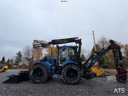 Huddig 1260B Tractor – 3 buckets, grapple, pallet forks,