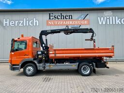 MERCEDES-BENZ Atego 1218 K HIAB 077 BS-2*Funkbedienung*2xAHK
