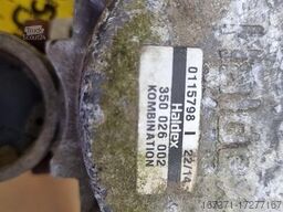 HALDEX BRAKE VALVE WITH RELEASE BUTTON | 350026002