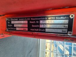 Dücker UNA 500 D Ausleger / Unimog / 2004