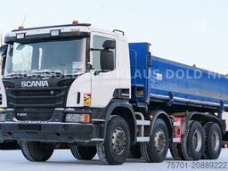 SCANIA P 400 8x4 Zweiseitenkipper Blattgefedert Euro 5