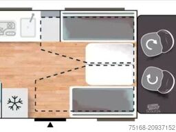CHALLENGER Teilintegriert 270 Graphite Modell 2026 / Artic