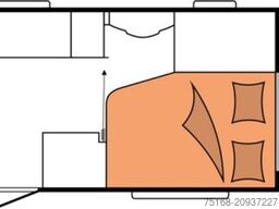 HOBBY De Luxe 460 UFe Modell 2025 / 1500 kg Achse / Mo