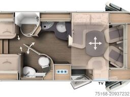 CARTHAGO C1-tourer I 149 RB-LE comfort 4.2t Edition+