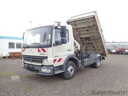 MERCEDES-BENZ 918 Atego Kipper Kran  Tachoscheibe  Tüv 1 1/ 26