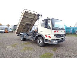 MERCEDES-BENZ 918 Atego Kipper Kran  Tachoscheibe  Tüv 1 1/ 26