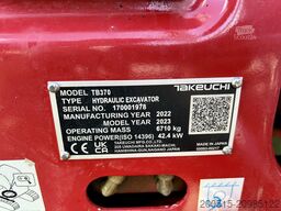 Takeuchi TB 370 CV Zentralschmieranlage Greifer