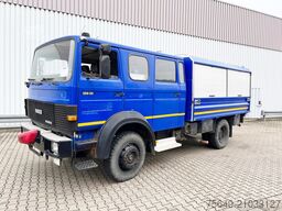Iveco-Magirus 120-23 AW 4x4 Doka 120-23 AW 4x4 Doka, V8-Motor, Gerätewagen, Seilwinde