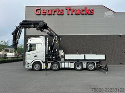 Scania S500 8X2 TREKKER BAKWAGEN +HIAB 858E-8+JIB 150X...
