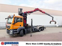 MAN TGS 26.400 6x2-4 BL, Kran, Motorabtrieb,
