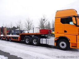 MAN TGX 33.580 6×4 tractor unit + trailer