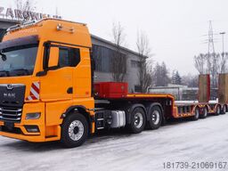 MAN TGX 33.580 6×4 tractor unit + trailer