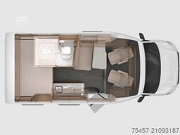 WEINSBERG X-CURSION VAN 500 MQ PEPPER - Easy-Move-Bett