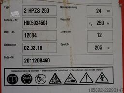 GRUMA 24 Volt 2 PzS 250 Ah
