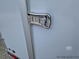 Saris GFK Koffer grau glatte Wände GO 306 154 180 2000 2 Zurrsystem verfügbar