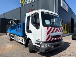 Renault Midlum 220 + PALFINGER PK 6001 + tipper + remot...