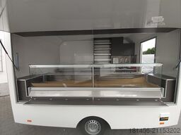 trailershop Frische Kühltheke Feinkost Gastro Verkaufsmobil