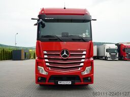 MERCEDES-BENZ ACTROS 2545 / ZESTAW TANDEM 120 M3 / PRZEJAZDOW