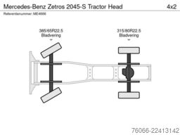 Mercedes-Benz Zetros 2045-S Tractor Head