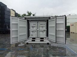 10/ 8/6 Fuß Set Baucontainer / Lichtgrau Minicontainer/Containerset/Self Storage