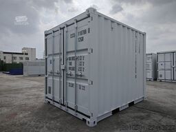 10/ 8/6 Fuß Set Baucontainer / Lichtgrau Minicontainer/Containerset/Self Storage