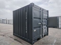 10/ 8/6 Fuß Set Baucontainer / Lichtgrau Minicontainer/Containerset/Self Storage