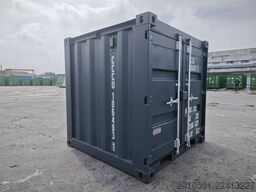 10/ 8/6 Fuß Set Baucontainer / Lichtgrau Minicontainer/Containerset/Self Storage