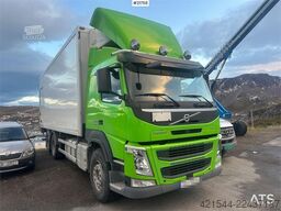 Volvo FM450 box truck 6x2 w/ full side opening, 2 zone u