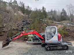 Wacker Neuson 50Z3 RD tracked excavator with digging bucket and