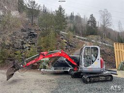 Wacker Neuson 50Z3 RD tracked excavator with digging bucket and