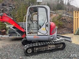 Wacker Neuson 50Z3 RD tracked excavator with digging bucket and