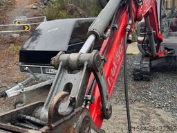 Wacker Neuson 50Z3 RD tracked excavator with digging bucket and