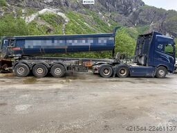 Volvo FH540 6x4 tractor unit with a 2017 3-axle Langendo
